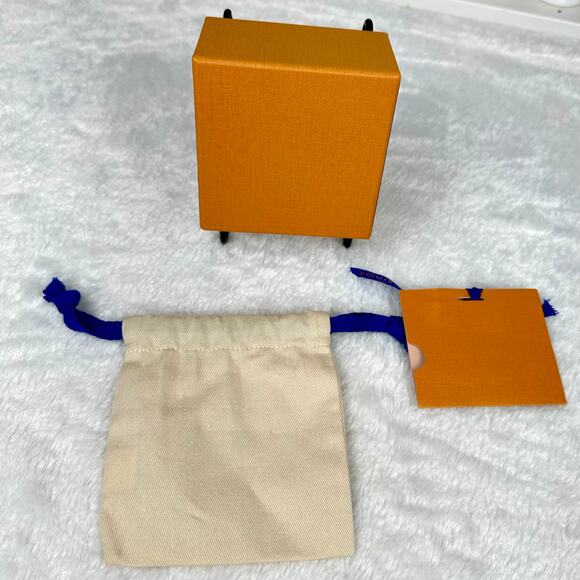 Louis Vuitton small Box, dust bag, gift note card, jewelry nice set! RARE SIZE - Picture 3 of 8